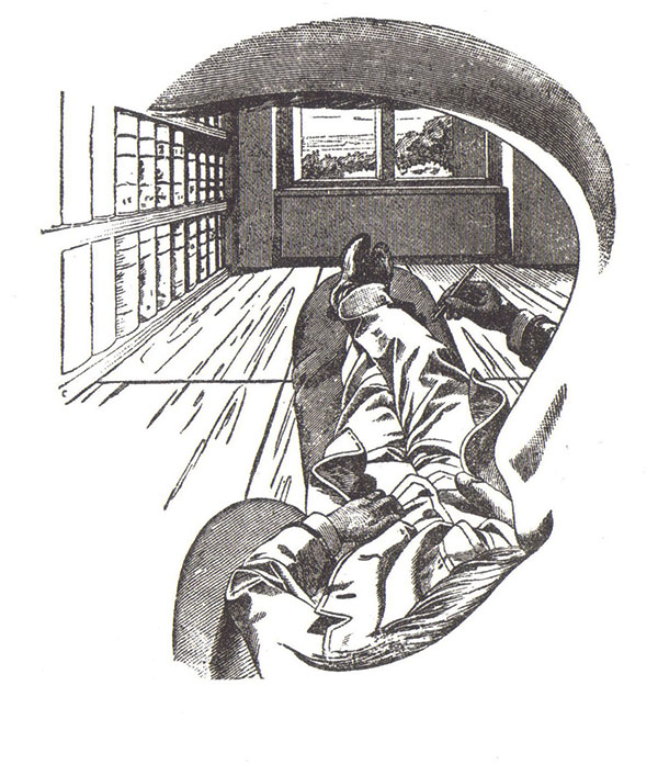 Ernst Mach Inner perspective