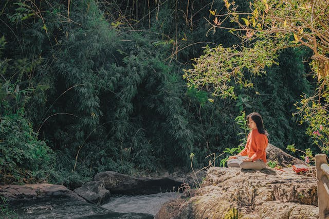 meditatie in natuur