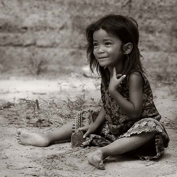 Happiness shines from within